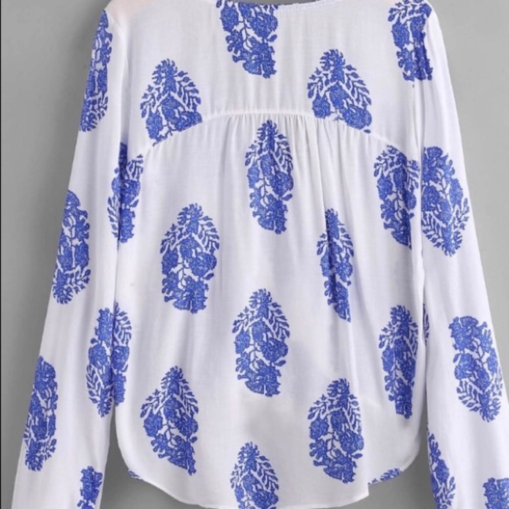 Boho printed top - Picture 3 of 3